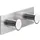 Tesa Powerbutton Classic Doppelhaken Edelstahl