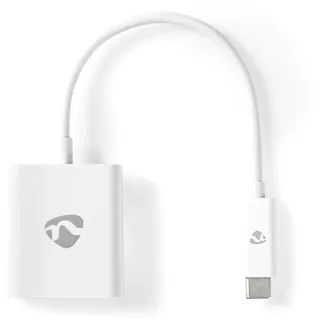 Nedis Ccgb64651wt02 Usb-c-auf-hdmi-adapterkabel USB 3.2 Gen 1 4k Vernickelt PVC, weiß