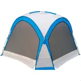 Aktive Camping Zelt Mit Moskitonetz - Grey / Blue - One Size