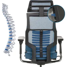 HJH Office POFIT GEN2 Netzstoff Blau