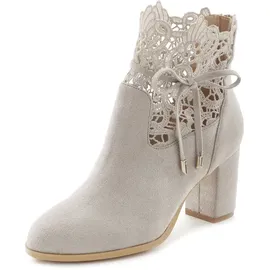 LASCANA High-Heel-Stiefelette Damen grau Gr.38