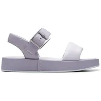 CLARKS Damen Alda Strap Sandale, Lilac Combi, 39 EU