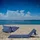 Onvaya Premium Strandmatte mit Rückenlehne | Strandliege faltbar | Strandmatratze dunkelblau | mit Tragegurt | 161 x 55 x 45 cm 2 Stück)