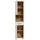 Forte Badschrank 2 Türen 1 Schublade 40,2 x 186,8 x 34,8 cm Weiß/Artisan Eiche