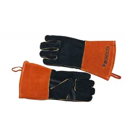 Monolith Grillhandschuhe Größe L Leder braun