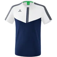 Erima Squad T-Shirt Herren - White / New Navy