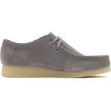 CLARKS Halbschuhe Wallabee EVO, Größe:12, Farbauswahl:grau - 47 EU