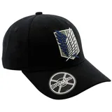 Abysse Deutschland Attack on Titan Cap schwarz One size