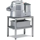 Sammic PP-12+ 230/50/1 Profi-Kartoffelschälmaschine 400 W, 12 kg, seitlich/flach schleifend, Timer 0-6 Min., Aluminiumgehäuse