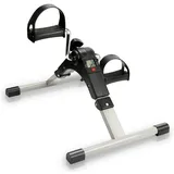 Clanmacy Heimtrainer Mini heimtrainer Fitnessgerät Fahrradtrainer Hometrainer Fahrrad schwarz