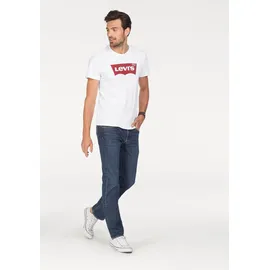 Levi's Standard Housemarked Kurzarm-T-Shirt White / Red S