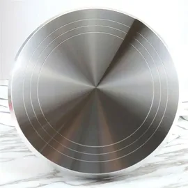 Klausberg Tortenständer mit Fuss, Cake Design Utensilien, Silber