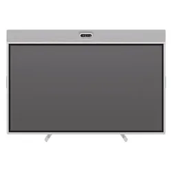 Logitech Rally Board 65 Offwhite - 4K Touch Display für KI-optimierte Videokonferenzen und interaktives Teamwork