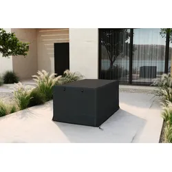 OUTFLEXX Abdeckhaube für Gartenlounges, schwarz, Ripstop-Gewebe/Polyester, 154 x 87 x 68 cm, wasserabweisend, UV-Schutz