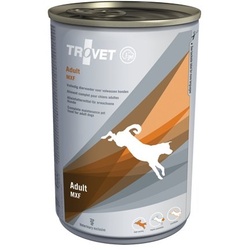 TROVET Adult MXF Nassfutter für ausgewachsene Hunde 400 g