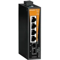 Weidmüller IE-SW-BL05-4TX-1SCS Industrial Ethernet (10/100) Schwarz
