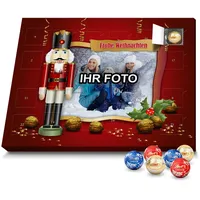 printplanet - Lindt Lindor-Adventskalender mit Bild Bedrucken - Foto-Adventskalender selbst gestalten - Rahmen 5-2024