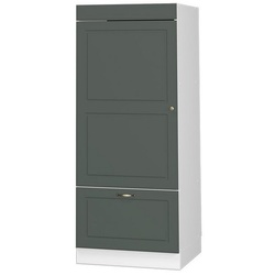 Vicco Mikrowellenumbauschrank Küchenschrank Mikrowellenschrank Fame-Line 60 cm weiß