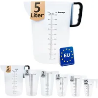 Konzept Messbecher 5 Liter, Verschiedene Größen zur Wahl, Ideal