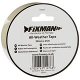 Fixman 192545 Witterungsbeständiges Klebeband 50 mm x 25 m