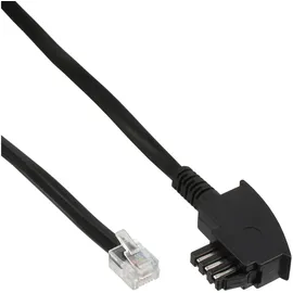 InLine TAE-N Anschlusskabel, TAE-N zu RJ11 (6P4C), 6m