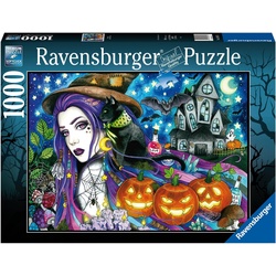 Ravensburger Puzzle »Halloween«, 1000 Puzzleteile, Made in Germany, FSC® - schützt Wald - weltweit