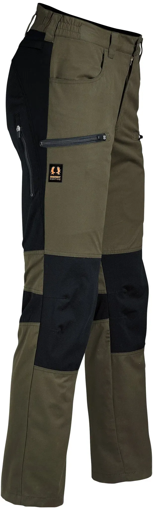 Nordforest Hunting Herren-Stretchhose Roros, oliv-schwarz, 60