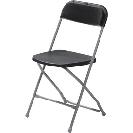 FEROS Essentials Klappstuhl Budget 43 x 49 x 80 cm grau/schwarz 1 St.