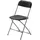FEROS Essentials Klappstuhl Budget 43 x 49 x 80 cm grau/schwarz 1 St.