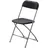 FEROS Essentials Klappstuhl Budget 43 x 49 x 80 cm grau/schwarz 1 St.