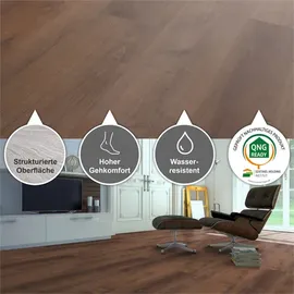 Starclic Designboden »Moreplus«, LxBxS: 1210 x 220 x 5 mm,