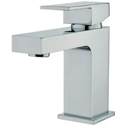 HOME DELUXE Waschtischarmatur AQUATIC - Farbe: Silber