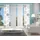 VISION S Schmidt Schiebewand Borden 4er-Set Polyester Grau 60 x 260 cm