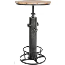 CLP Stehtisch Ruhr 60 x 110 cm Antik Silber