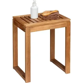Wenko Badhocker Mod. Fondi, aus massivem Akazienholz