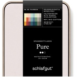 schlafgut Pure Baumwolle 140 x 200 - 160 x 220 cm sand light