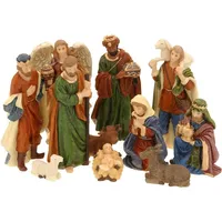 Spetebo - Krippe Figuren Set - 11-teilig - klein