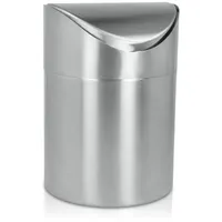 Metaltex Tischmülleimer 12 l Silber