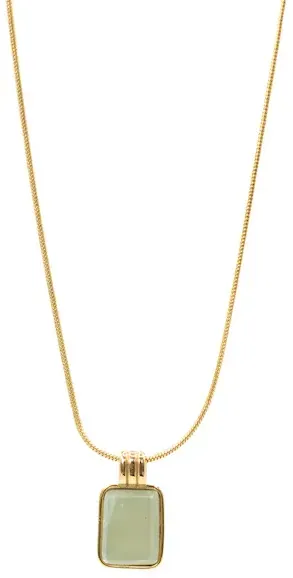 KAPTEN & SON - NECKLACE HARMONY PENDANT - gold