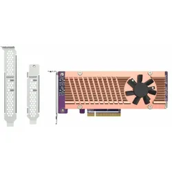 QNAP QM2 Expansion Card, 2x M.2 PCIe, PCIe 3.0 x8