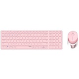 Rapoo 9750M Tastatur Maus enthalten RF Wireless Pink