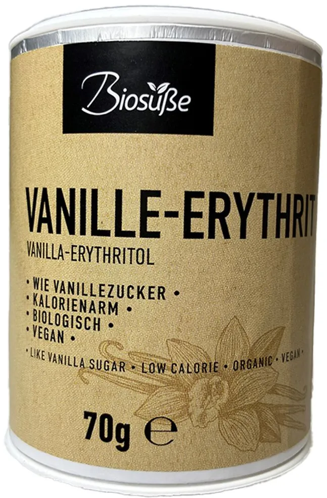 Biosüße Vanille-Erythrit