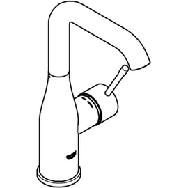 Grohe Essence Einhandmischer Phantom Black