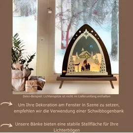 Weigla Schwibbogen Fensterbank 60 x 11 x 7,5 cm