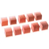 Alphacool 17427 GPU RAM Copper Heatsinks 14x14mm - 10 STK. Luftkühlung Passivkühler
