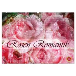 Rosen Romantik (Wandkalender 2025 DIN A2 quer), CALVENDO Monatskalender