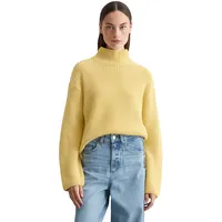 Marc O'Polo DfC Turtleneck-Strickpullover loose, gelb, s