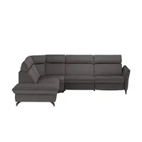 himolla Ecksofa  1926 ¦ grau ¦ Maße (cm): B: 245 H: 92 T: 278