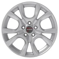 MAK Torino 7x17 ET35 4x98 58,1, silver