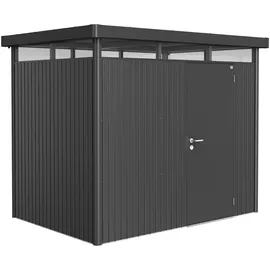 Biohort HighLine H2 2,75 x 1,95 m dunkelgrau-metallic Einzeltür